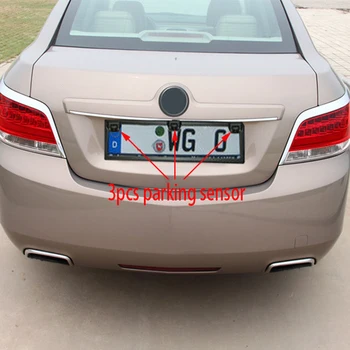 

Backup Monitor Car Accessories Auto Reversing Radar Parking Sensor Led Alarm Parktronic No Drill Detector Assist Backlight