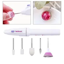 

Compact Electric Rotary Tool Kit Resin Jewelry Nail Drill Making Tools Craft