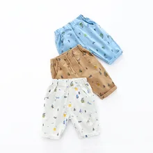 Детские шорты с принтом; летняя одежда г.; Новые Стильные шорты в Корейском стиле для мальчиков; Детские повседневные штаны