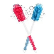 НОВАЯ щетка для детских бутылочек, 360 градусов, очиститель для детского молока, бутылочка для кормления сосок, чашка для питья, силиконовая щетка для чистки, щетки для мытья