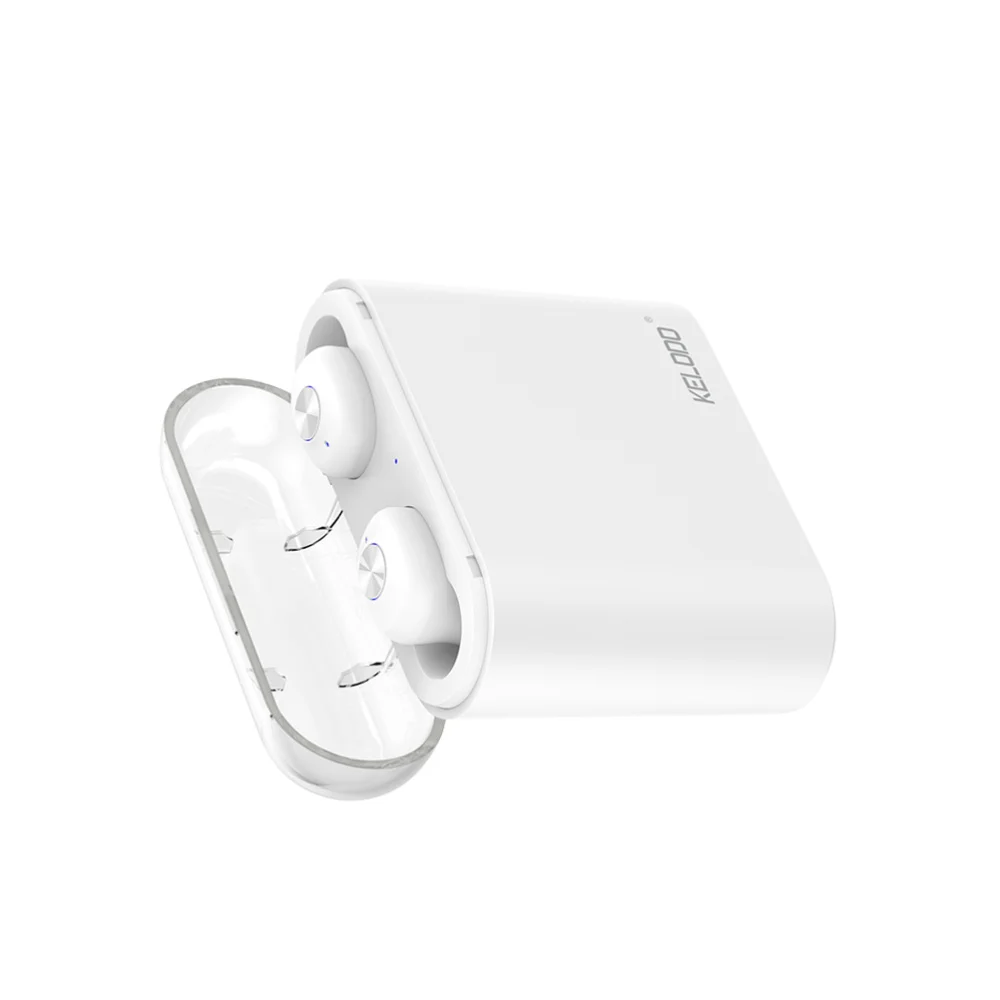 

1 Pair Earphones Durable Stereo Headphones Earpiece Earbuds with Charging Dock