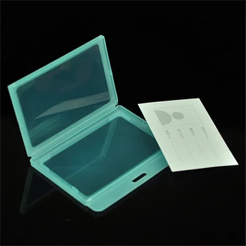 

High Quality Women's waterproof id card note holder lanyard men's business card holders plastic porte badge
