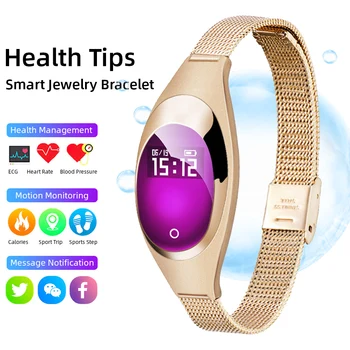 

Z18 2020 Women Smart Watch Men Beautiful Bracelet Fitness Sports Tracker Sleep Monitor Anti Lost Bluetooth Photo IOS Android