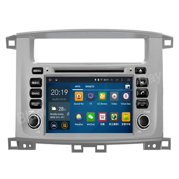 

IPS DSP 8 Core 4 RAM 2 Din Android10 car multimedia dvd player GPS for TOYOTA LAND CRUISER 100 1998-2007 / LC 100 / Lexus LX 470