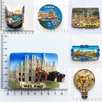 

Italy Milan Landmark Magnetic Refrigerator Stickers, magnets for refrigerators home decore fridge magnet decor