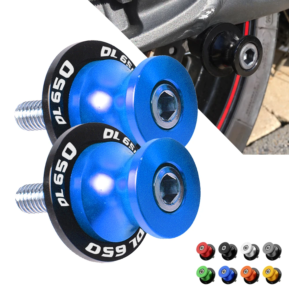 

For Suzuki DL650 V-Strom 2004-2013 2005 2006 2007 Motorcycle Swingarm Spools Slider Swing Screw Sliders Spools Stand Arm 8MM
