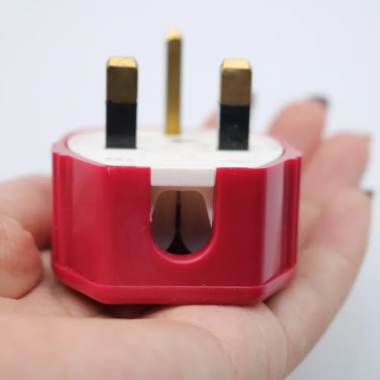 XSSH 1 шт. HiFi DIY Hi-end AC power electric(M) плавленый 13A Мужской 3 контактный британский штекер разъем предохранителя