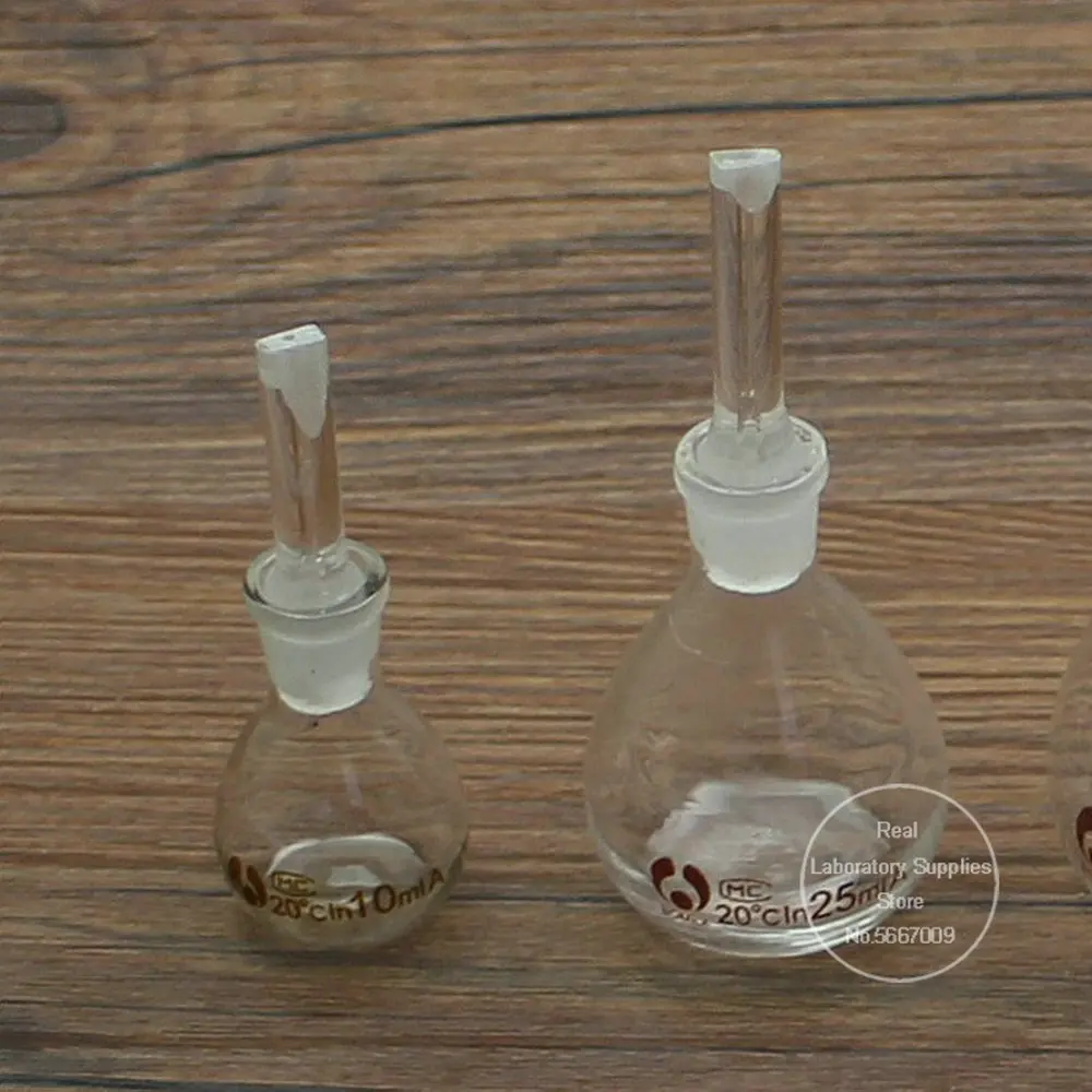 Lab Glass Pycnometer Ball-shape Gravity Bottle 1pc 5ml 10ml 20ml 25ml 50ml 100ml Laboratory equipment Glassware,lab glass supplies