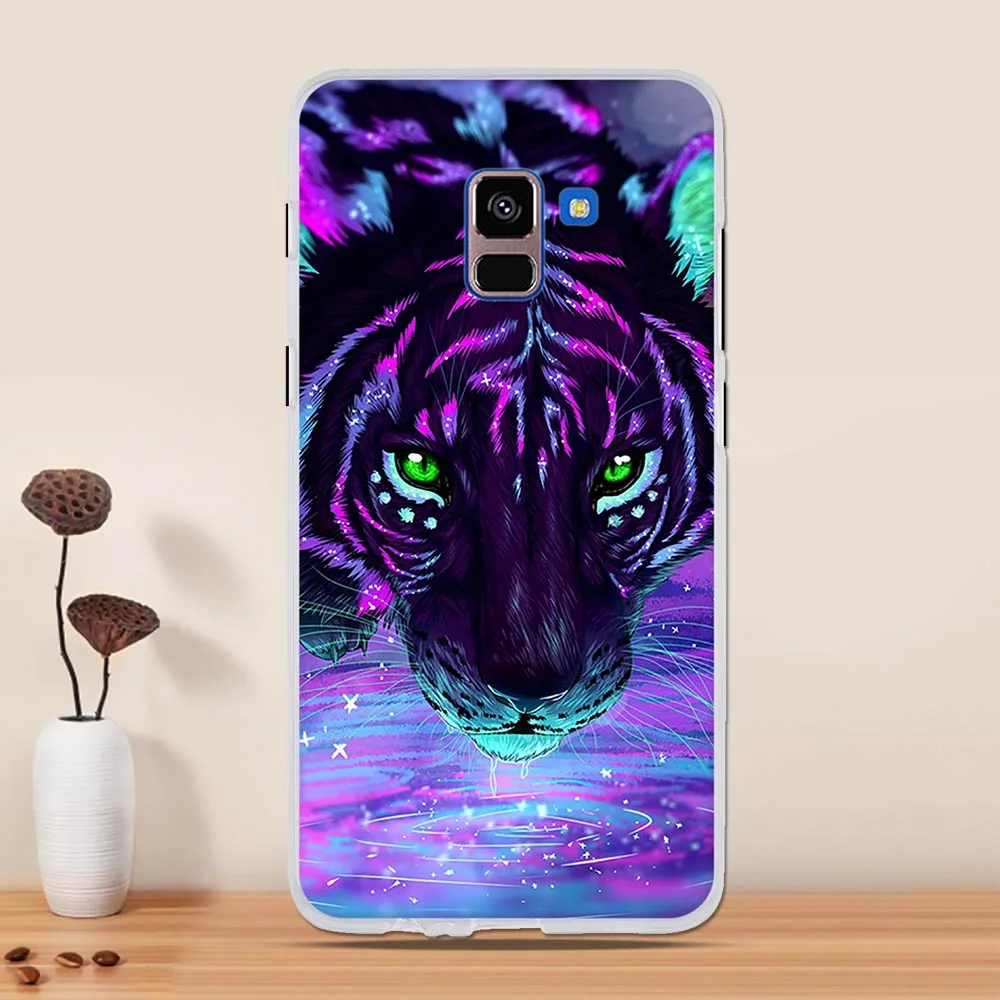 37 Чехол для samsung Galaxy A8 Plus чехол Капа Coque чехол из термополиуретана и силикона для samsung A8 Plus A 8+ A730F Чехол протектор бампер - Цвет: 37