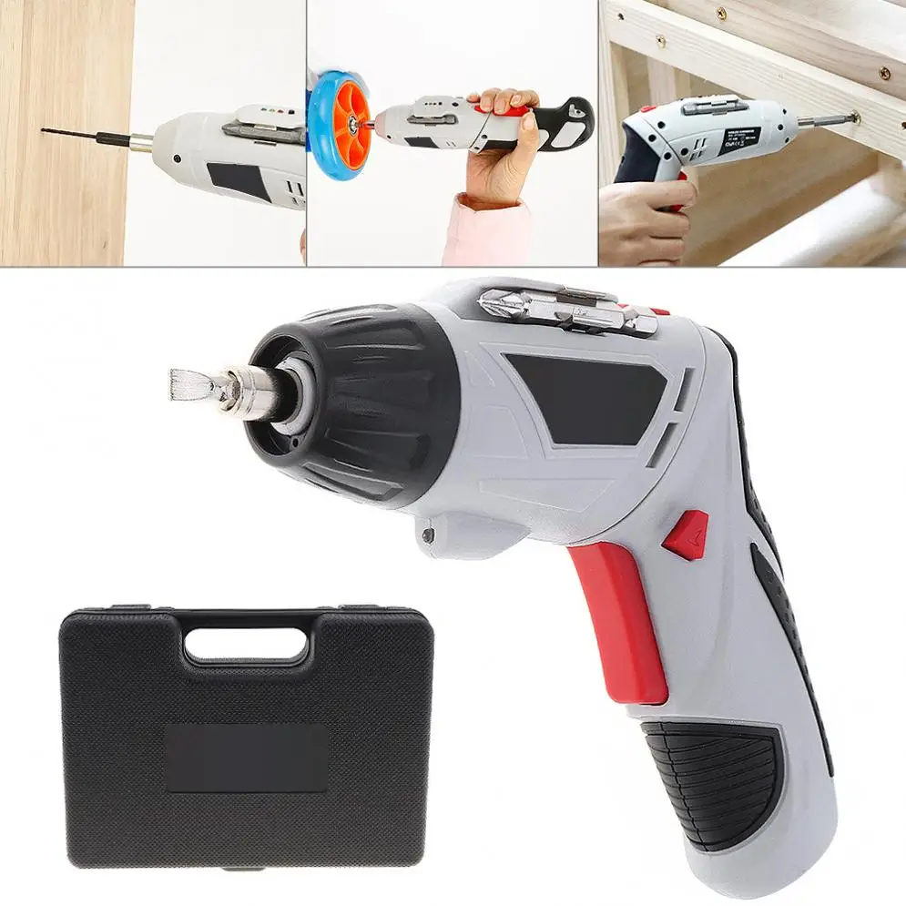 48pcs/set 4.8V Mini 220rpm 110/220V Rechargeable Electric Screwdriver 90-180 Degrees Rotating Head LED Light for Household DIY new arrival 936 welding station constant temperature electric iron anti static iron soldering stations 220v 35w 200 480 degrees