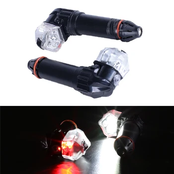 

Bike Turn Signal Light USB Rechargeable LED Turn Light Handle Bar End Cover Plug Hand Block Caps Warning Light