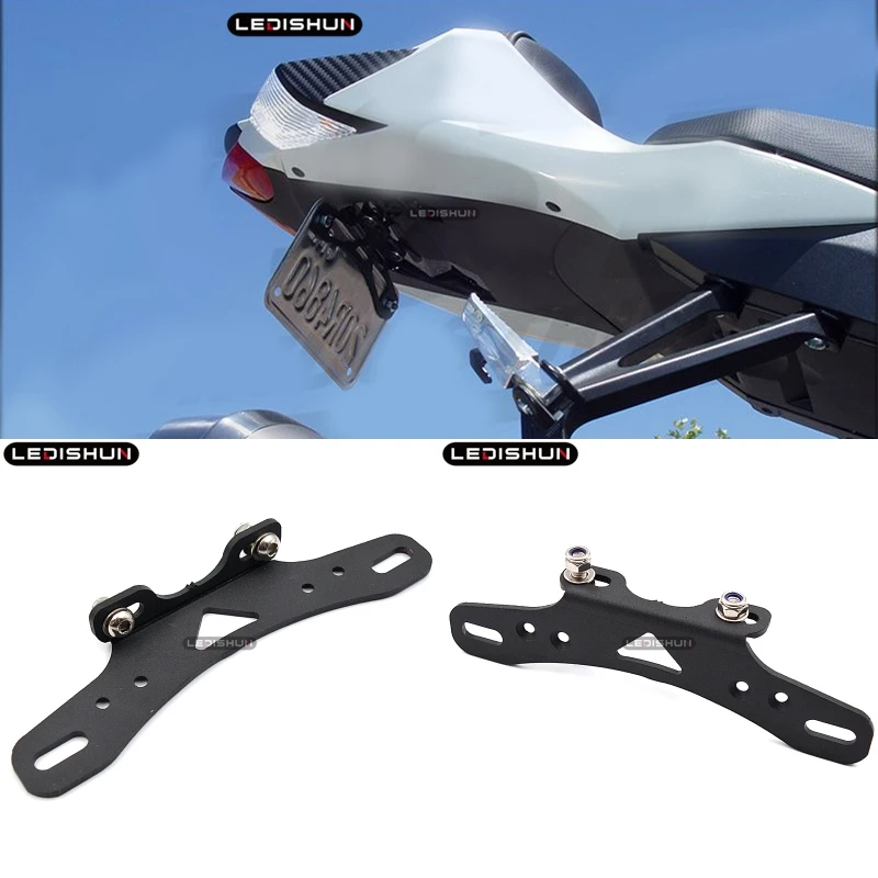 Держатель номерного знака для SUZUKI GSX-R600 GSXR 600 750 GSX-R750 L1L2L3L4 11 12 13 14 15 16 17 18 19 2011-2019