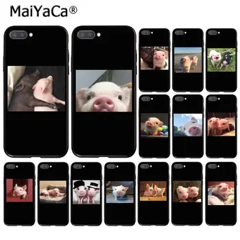 

MaiYaCa Cute Little Pink Pet Pig Phone Case for Huawei Honor 8X 9 10 20 Lite 7A 8A 5A 7C 10i 9X Pro Play 7A Pro 10i 7C