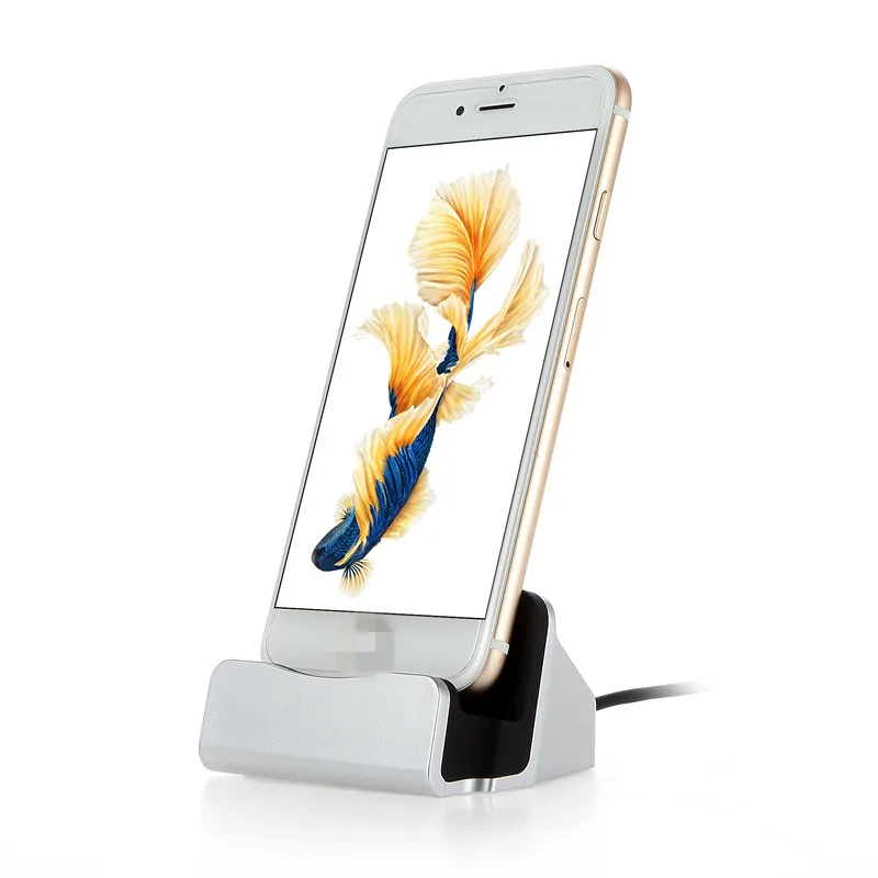 Зарядная док станция для iPhone X 8 7 6 с USB кабелем|Зарядные устройства| |