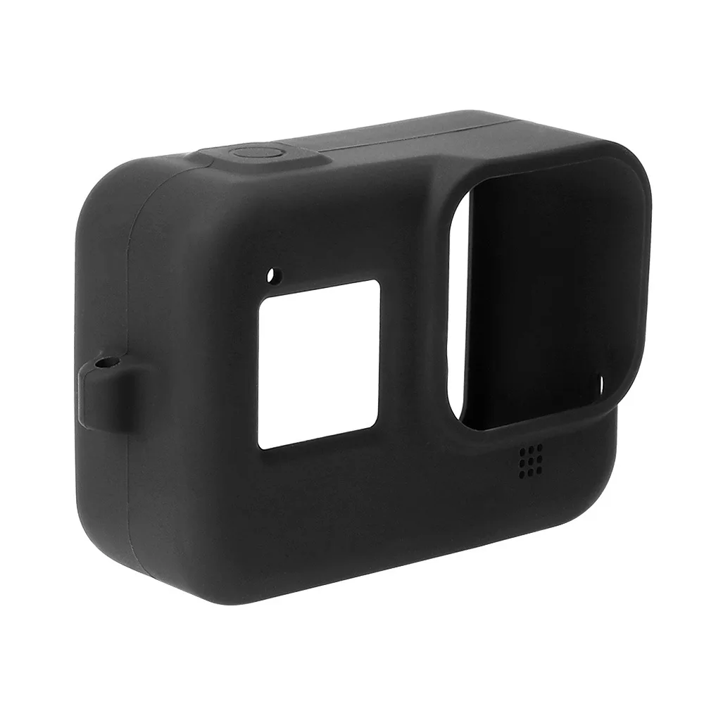 Мягкий силиконовый защитный чехол для экшн-камеры GoPro Hero 8 черного цвета для камеры Go Pro Hero8