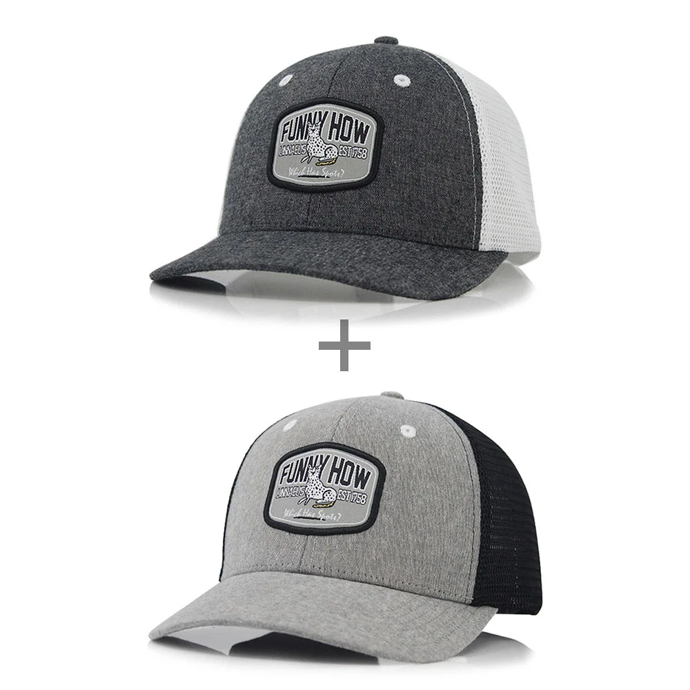 [AETRENDS] крутой дизайн Snapback сетчатая кепка хип-хоп шапки мужские бейсбольные кепки s Спорт на открытом воздухе Z-9954 - Цвет: Dark Gray Light Gray