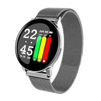

Smart Watch W8 For Men Sport Blood Pressure Heart Rate Fitness Tracker 50PF