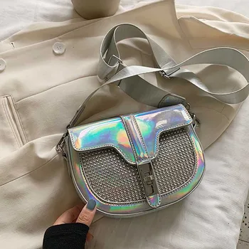 

2020 Fashion Diamonds Pu Leather Female Saddle Handbags Lady Small Bag Purses and Handbag Shoulder Crossbody Bags Women Handbag