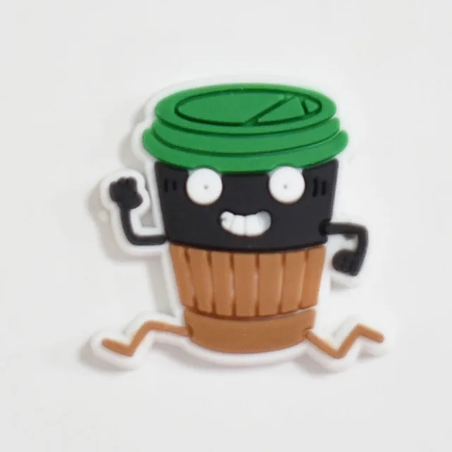 Crocses Charms  Environmental Protection Series PVC Flexible Glue Removable Shoe Ornament Shoe Buckle Decorative Buckle 497