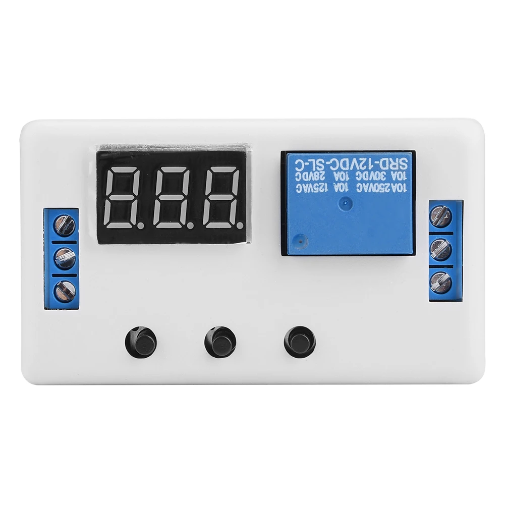 YYC212VTimeDelayRelayModuleLEDDigitalDisplayCycleTimer