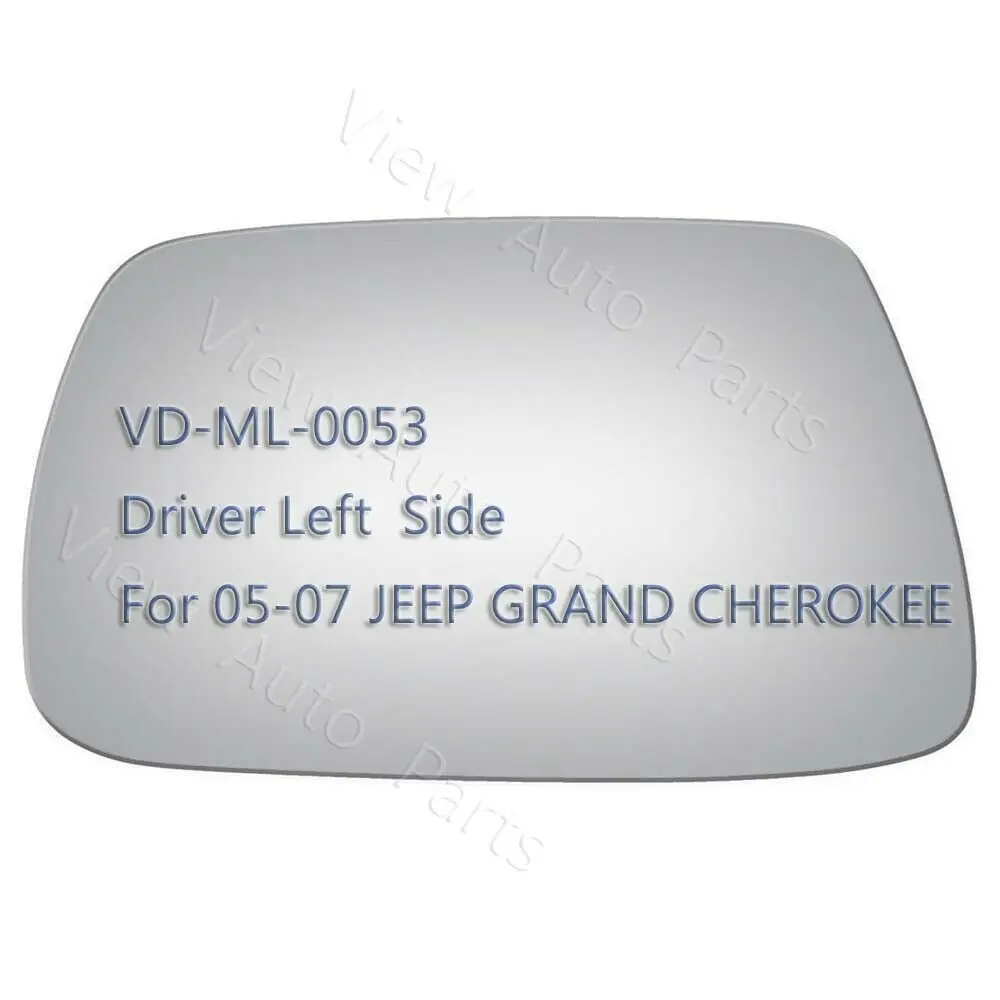 

Левая сторона водителя новое зеркало стекло + клей для 05-07 JEEP GRAND CHEROKEE