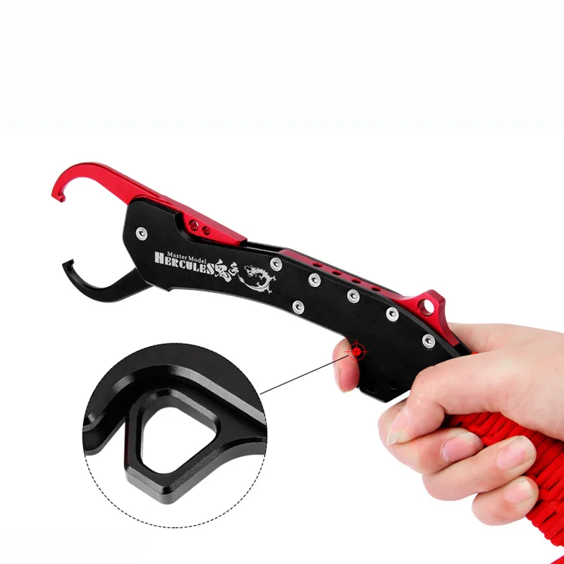 

Trulinoya Ghost Hand High Strength Tying Fish Grip Fishing Clamp Forceps Clip yu qian Take Fish Maker Lure Tool