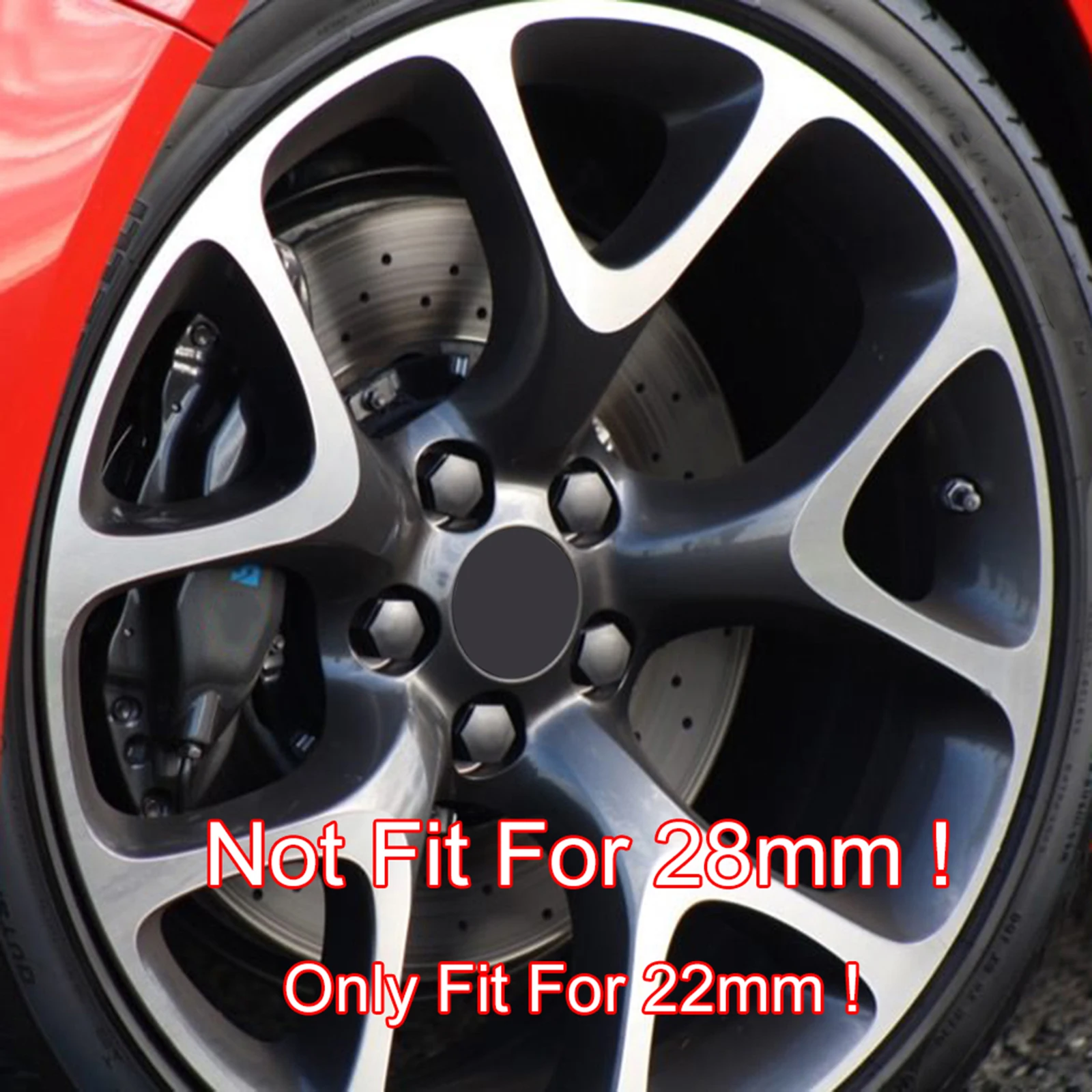 Wheel Center Nut Bolt Tire Screw Cap Dust Water Proof Cover 24pcs 22mm with Tool for Opel Vauxhall Holden Insignia 2010-17 wheel nut caps wheel nut covers