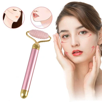 

Electric Jade Stone Roller Needle Derma Face Arms Neck Massage Roller Face Slimming Body Head Neck Massage Tools