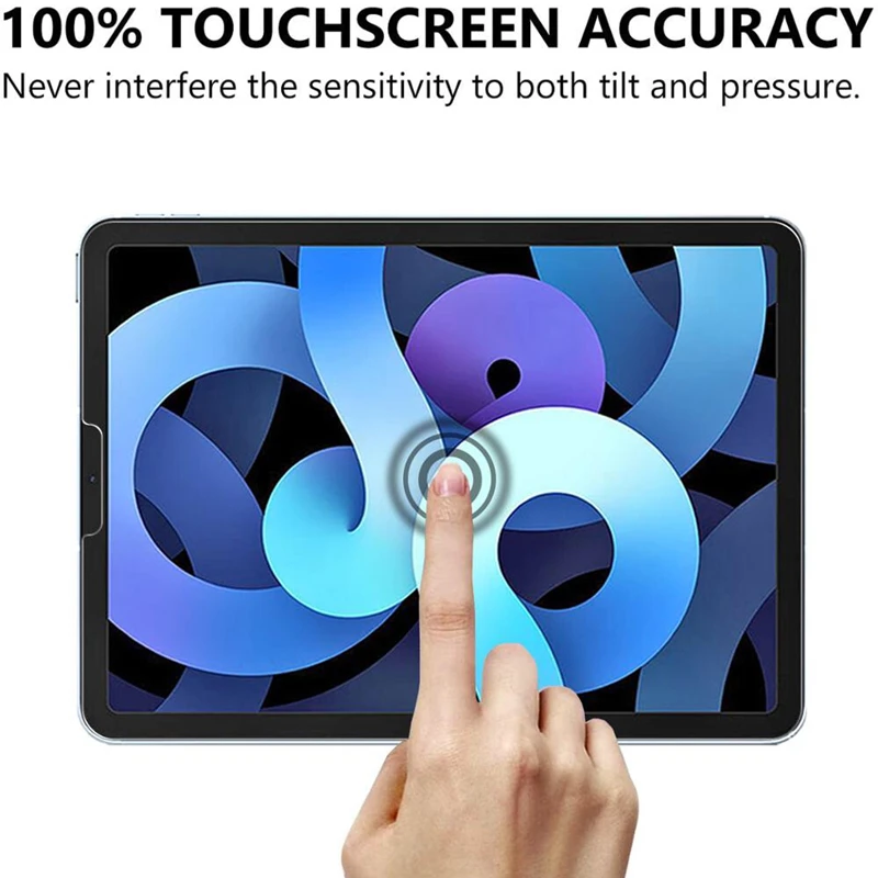 For iPad Pro 11 2020 11.0 Inch Tempered Glass Screen Protector A2068 A2228 A2230 A2231 Tablet Bubble Free Scratch Proof HD Film best tablet holder