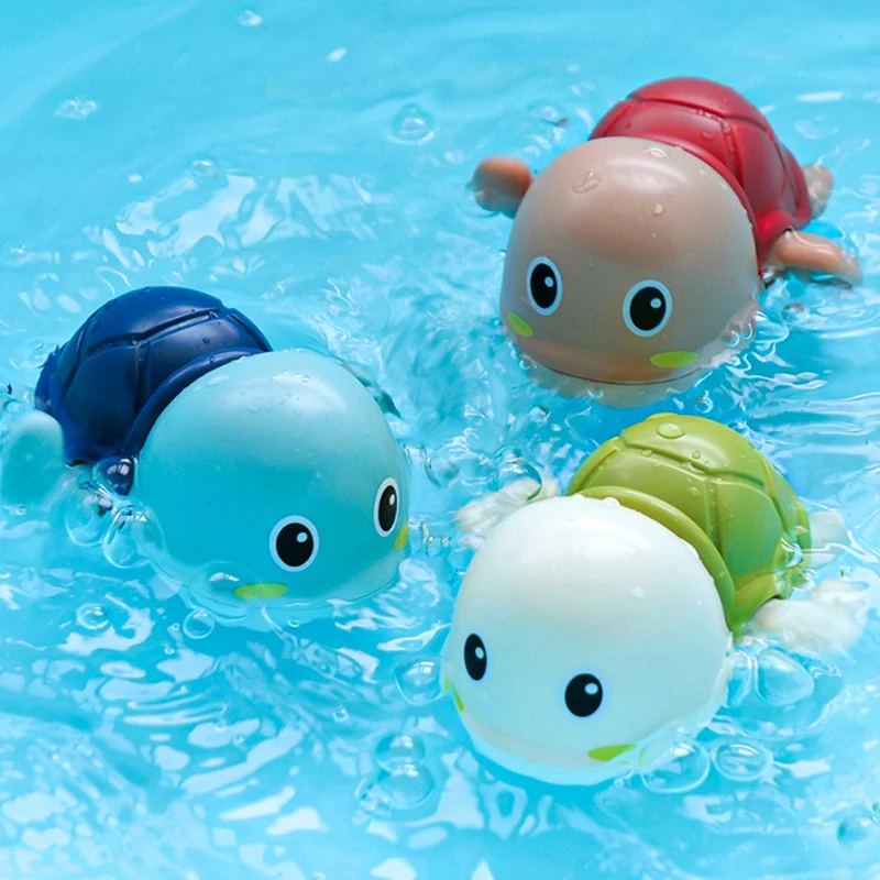 Uhrwerk Schwimmen Pinguin Kinder Baby Badewanne Pools Wasserspiel Floating Toys 