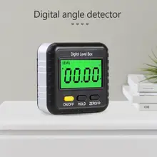 Mini portátil woodworking ângulo finder 360 graus calibre inclinômetro leve magnético eletrônico nível digital transferidor