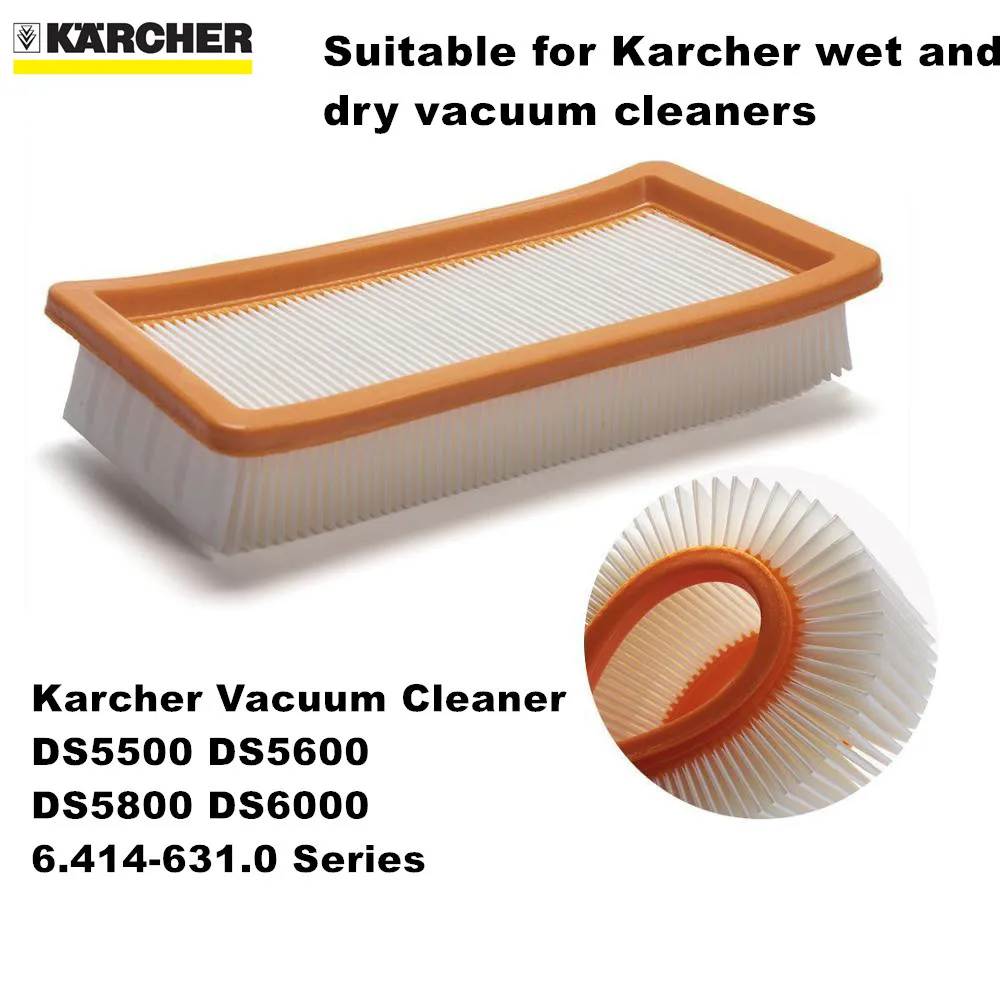 Filtre KARCHER pour aspirateur sec et humide, pièces de rechange pour  KARCHER MV4 MV5 MV6 WD4 WD5 WD6 #2.863-005.0 filtres hepa, 4 pièces -  AliExpress