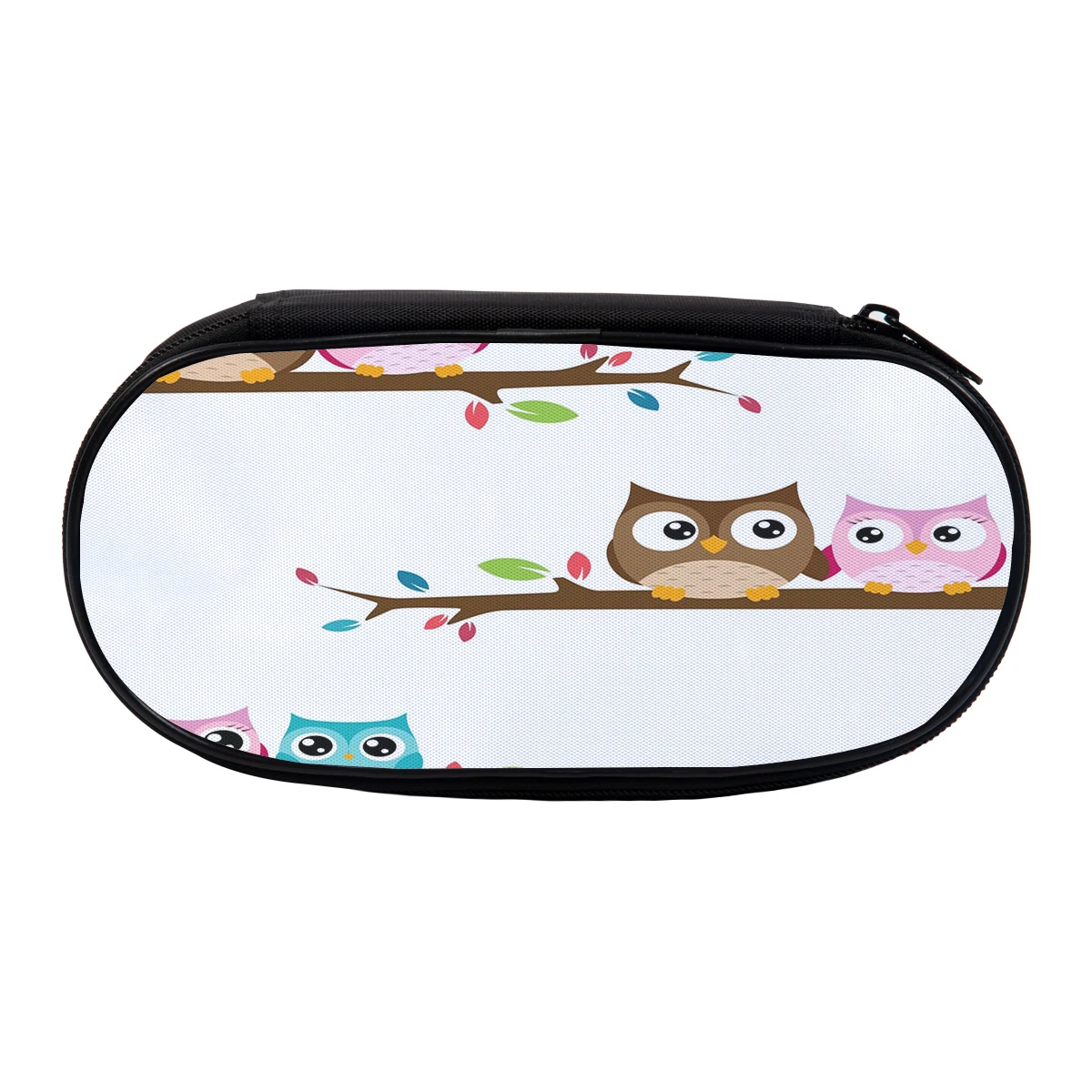 Pareja de de dibujos animados de pie en una rama lápices de rama bolsa con cierre estuche para lápices bolsa papelería estudiante Oficina escuela suministros|Estuches escolares| AliExpress