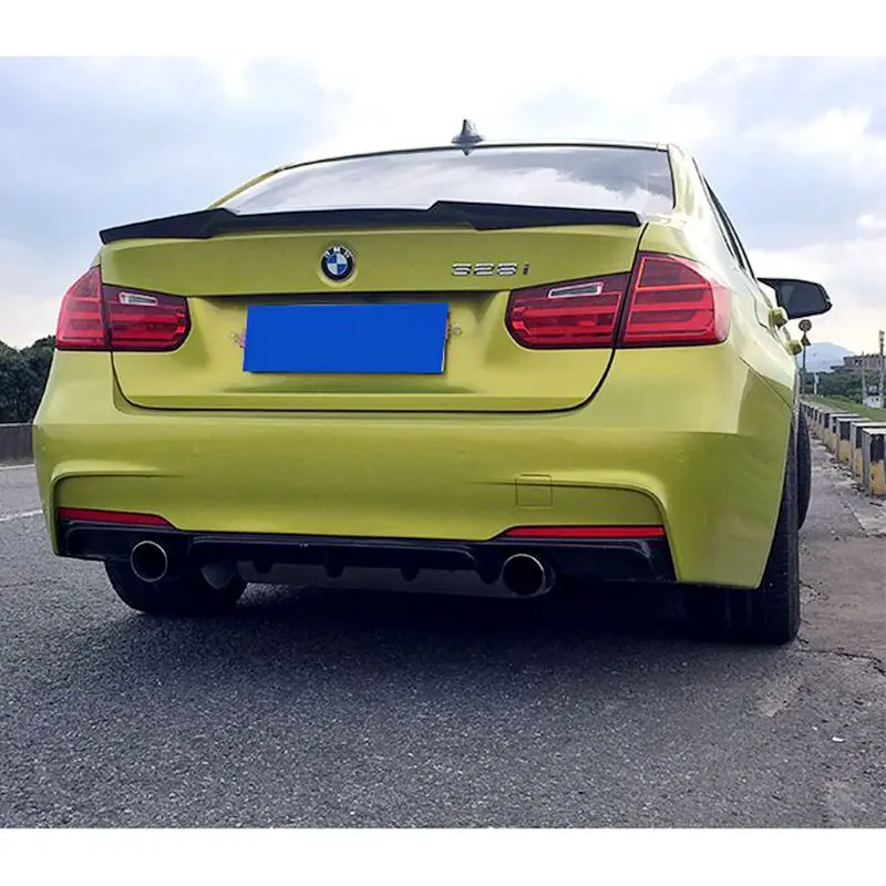 F30 карбоновый спойлер заднего багажника крыла M4 Стиль для BMW 3 серии седан/F80 M3 2012 + |