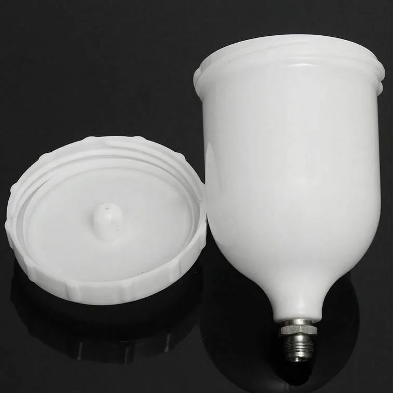 

White Airbrush Cup 558822 18x11cm 600ml For Devilbiss TEKNA Pro Pri FLG Tools