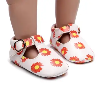 

Fashion Cartoon Printed Baby Shoes Anti-slip Soft Bottom Shoes Infant Toddler Shoes Newborn First Walker