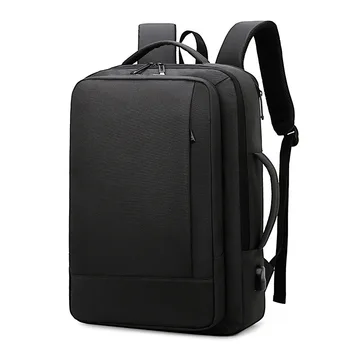 

Large Capacity 15.6 Inch Laptop Backpack Men Waterproof Oxford Black Men's Bags Usb Charging Multifunctional Computer Backpack