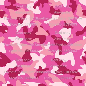 

women girl hot pink print patchwork fabric cotton Camouflage fabric for children DIY Material man boy shirt Handmade accessories