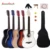 38/41 дюймов гитара народная Акустическая гитара, 6 струн Basewood гитара с рюкзаком выбор Capo ремень, начинающих гитарра AGT16 - изображение