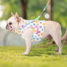Aliexpress - XS/S/M Cat Dog Harness Vest Collar Outdoor Walking Lead Leash Set For Puppy Dogs Collar Cartoon Harness Vest For Dog Cat Pet