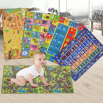 

Children Developing Crawling Rug Animal Number Baby Parent-child Game Play Mat Carpet Pad Living Room Decor