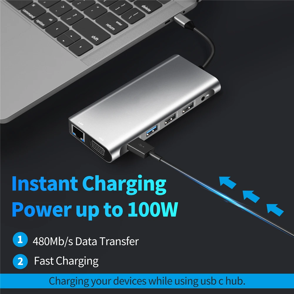 TTEC-USB Cハブ,充電器,ノートブック,Macbook Air Pro,ノートブック,Xiaomi,Nintendo Switch用のドッキングステーション,4k pd 3.0 TTEC-USB Cハブ,充電器,ノートブック,Macbook Air Pro,ノートブック,Xiaomi,Nintendo Switch用のドッキングステーション,4k pd 3.0