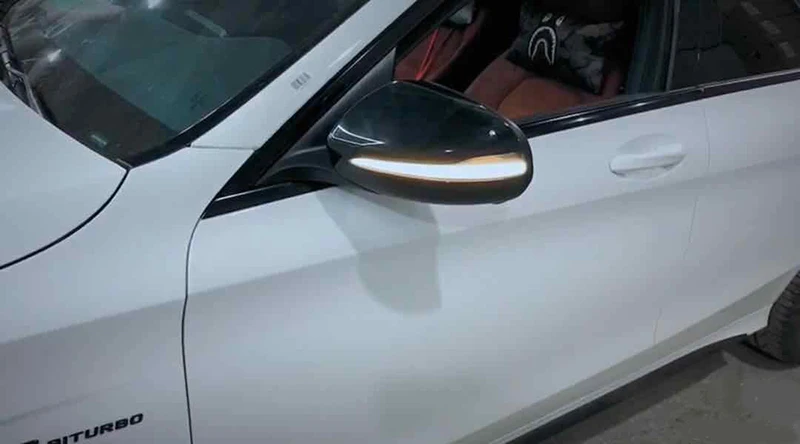 Динамический сигнал поворота мигалка для Mercedes Benz C E S GLC W205 X253 W213 W222 V класс W447 последовательное боковое зеркало световой индикатор светильник
