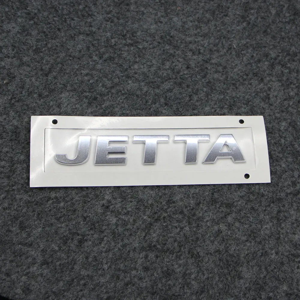 

Подать заявку на этикетку багажника Jetta Tail mark Jetta bid silver