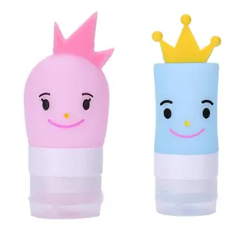 

40ml Cartoon Empty Silicone Squeeze Bottle Lotion Travel Packing Container
