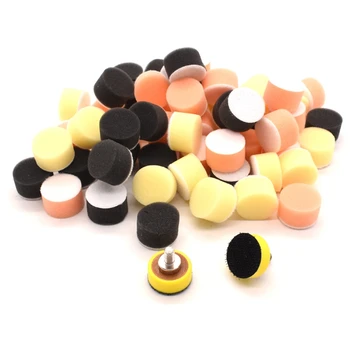 

Buff Polishing Pad Kit for Car Polishing Multipurpose Polishing Pad Foam Pad Car Maintenance Automobile Cleaning Tool 62Pcs