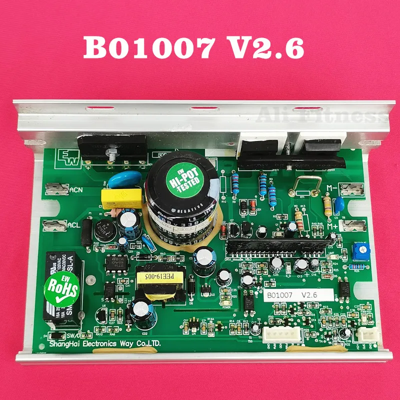 B01007 V2.6 V2.4 устройство управления мотором беговой дорожки для Johnson TREO T101 печатная