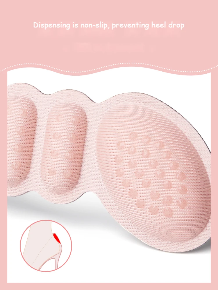 Fashion Women's Insoles for High Heels Adjust Size Adhesive Heel Liner Grips Protector Sticker Pain Relief