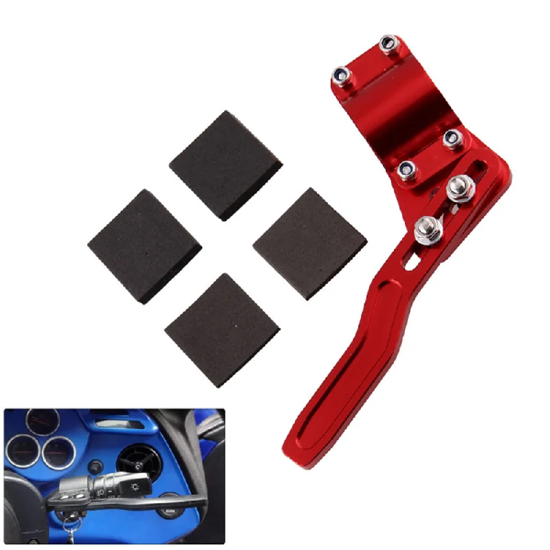 Plastic/AluminumAluminium Racing Car Styling Adjustment Steering Wheel Turn Rod Extension Turn Signal Lever Position Up Kit