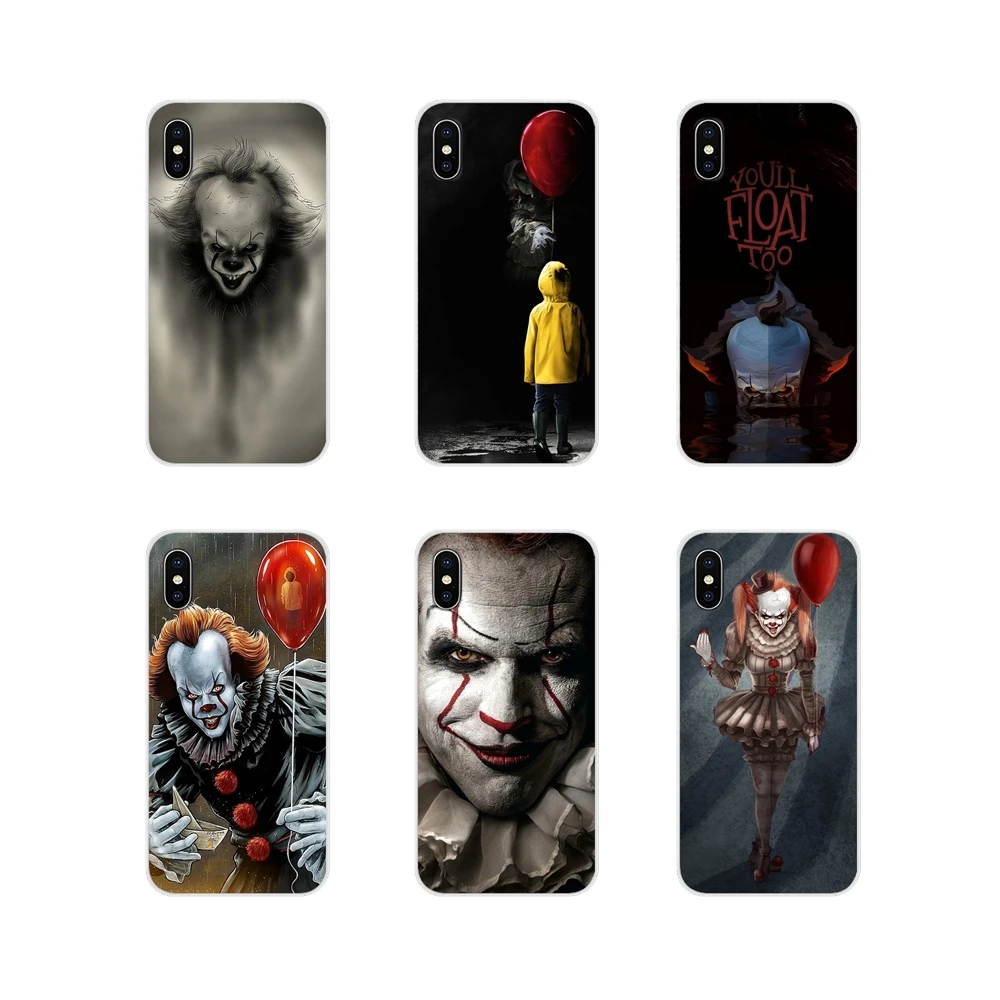 Pennywise клоун ужас для samsung Galaxy S3 S4 S5 Mini S6 S7 Edge S8 S9 S10 Lite Plus Note 4 5 8 9 мобильный чехол